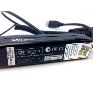 GN QD to USB XP VoIP Cable Cord